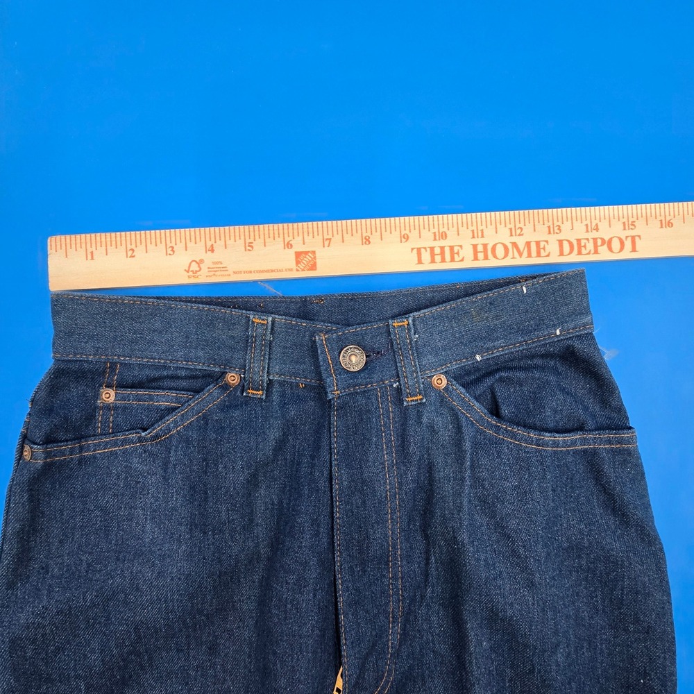 VTG 1981 Levi's 25414 Orange Tab Jeans NOS 27x34‎ Deadstock High Rise 517 USA - Picture 6 of 11